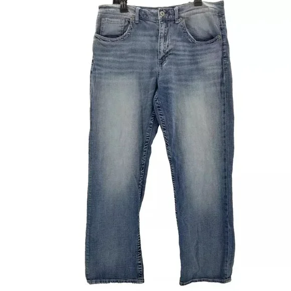 BKE Seth Straight Leg Jeans Men’s  Regular Light Wash 36 X 32 - Picture 4 of 11
